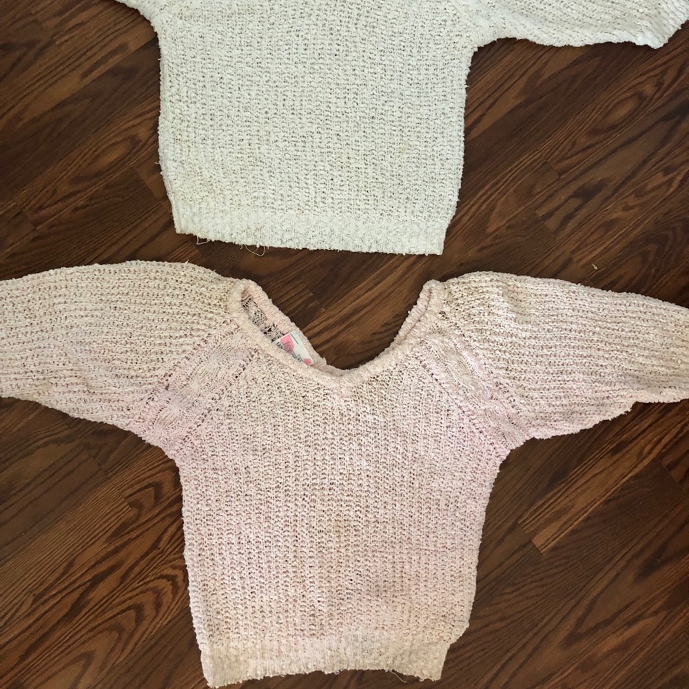 2 knit blouses